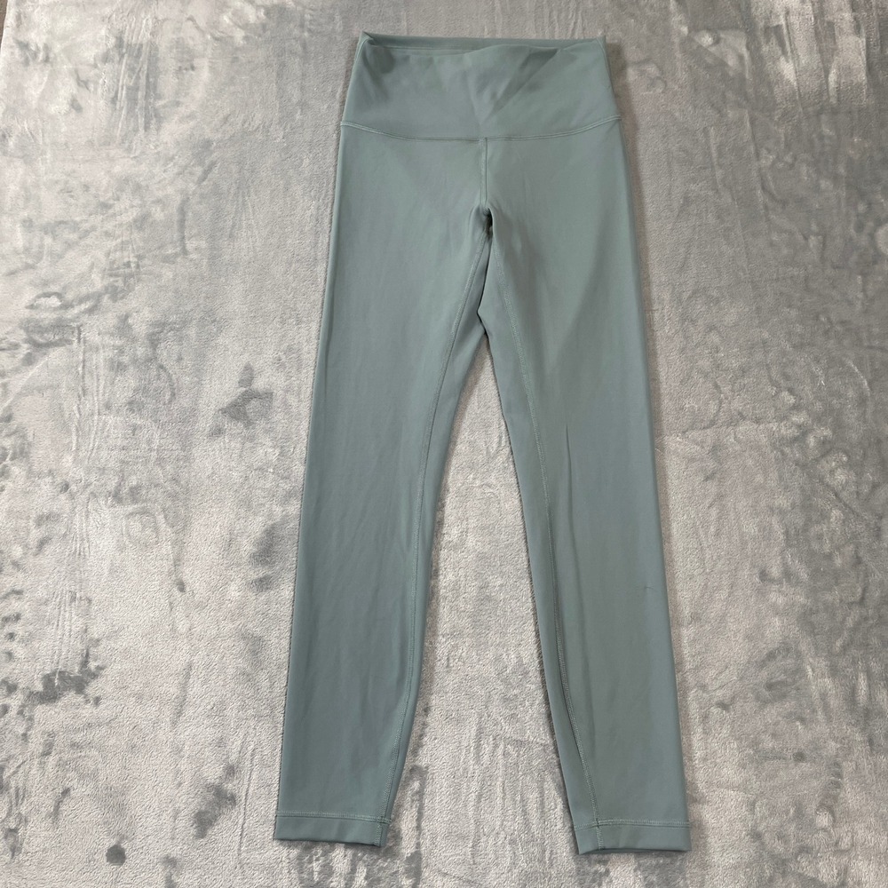 Lululemon Leggings Womens Size 6 Align High-Rise Nulu Sage Green LW5CQDS
